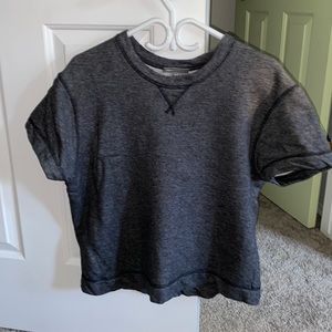 Vince short sleeve terry sweatshirt - medium